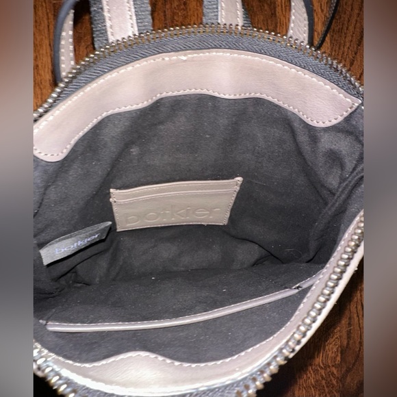 Botkier Noho Gray Leather Backpack - Picture 10 of 10